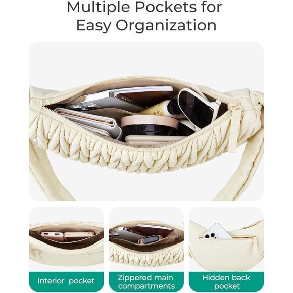 Small Crossbody Purses for Women, Shoulder Bag for Women, Quilted Crossbody Bags - Picture 4 of 7